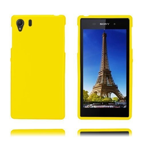 Duoclick Keltainen Sony Xperia Z1 Kotelo