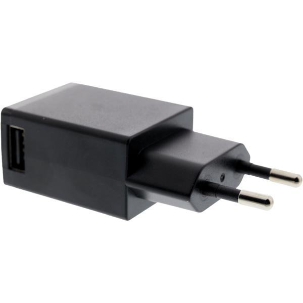 EPZI Seinälaturi 100-240V 5V USB 1A 1xUSB-portti valkoinen