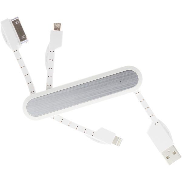 EPZI monitoiminen USB A Micro-B 30-pin lightning valk