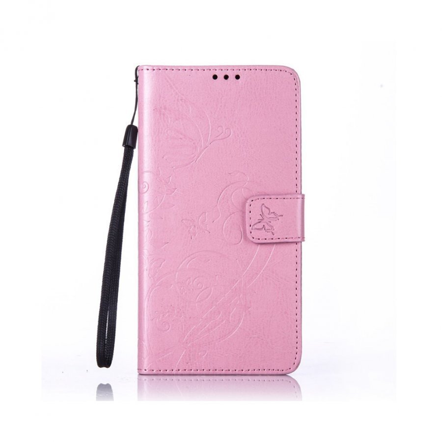 Edwadson Samsung Galaxy Note7 Nahkakotelo Pinkki