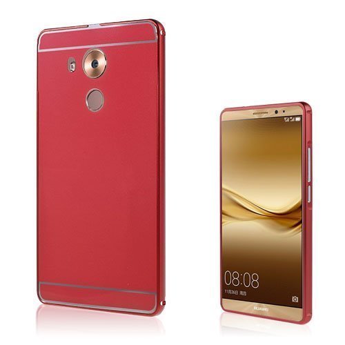 Egeland Huawei Mate 8 Alumiini Seos Kuori Punainen