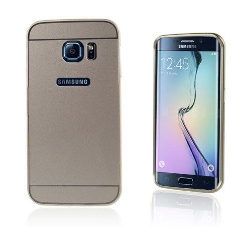 Egeland Samsung Galaxy S6 Edge Suojakuori Kullankeltainen