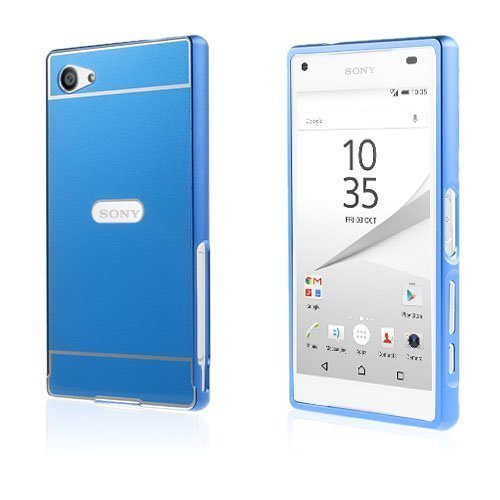 Egeland Sony Xperia Z5 Compact Kuori Alumiini Seos Suojuksella Tummansininen