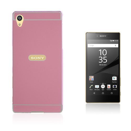 Egeland Sony Xperia Z5 Premium Kuori Suojuksella Pinkki