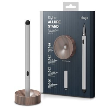 Elago Allure Stylus Osoitinkynä & Puinen Teline Moabipuu