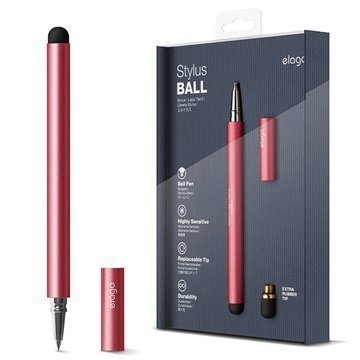 Elago Ball Kuulakärkikynä & Stylus-Osoitinkynä Kuuma Pinkki