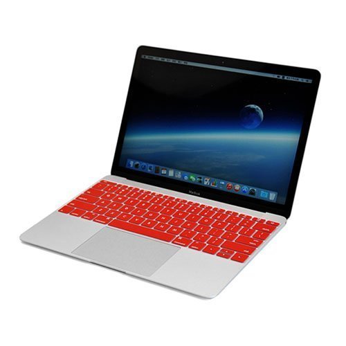 Enkay Macbook 12-Inch 2015 Retina Display Silicone Keyboard Film Punainen