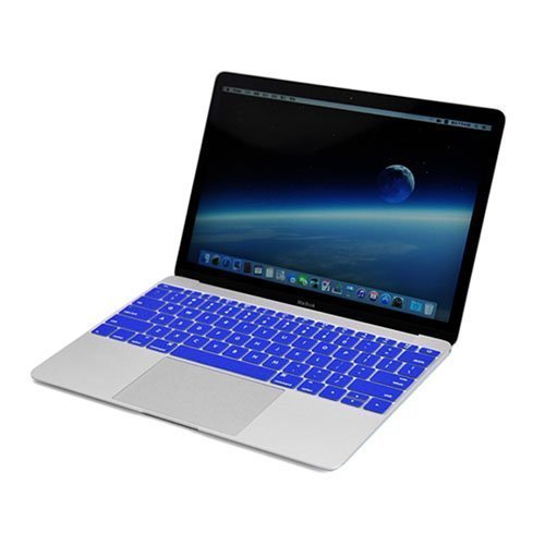 Enkay Macbook 12-Inch 2015 Retina Display Silicone Keyboard Film Tummansininen