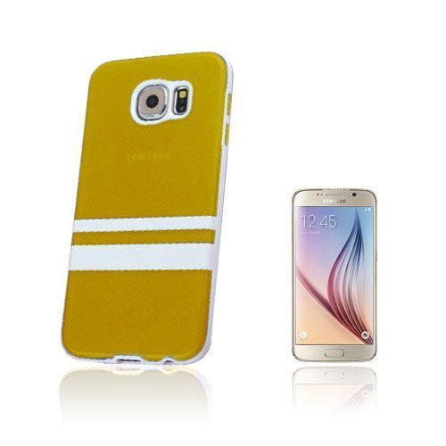 Enkay Samsung Galaxy S6 Suojakuori Keltainen