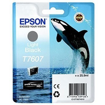 Epson SureColor SC-P600 Mustepatruuna T7607 Vaalea Musta