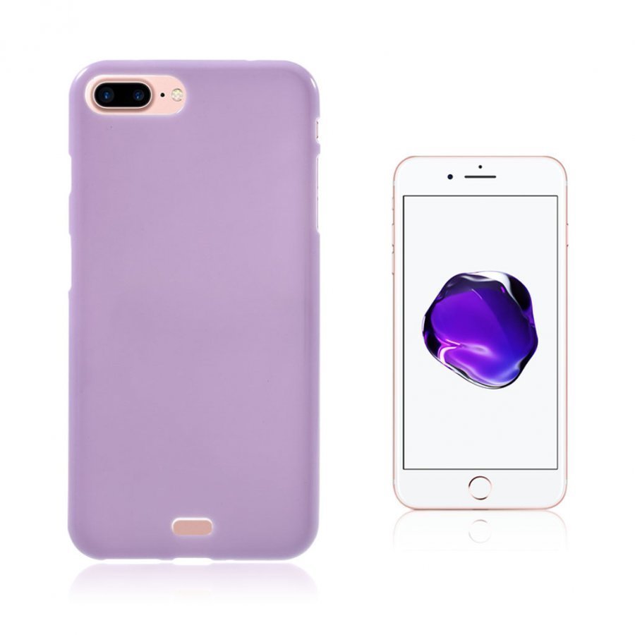 Erland Iphone 7 Plus Joustava Suojaava Kuori Violetti