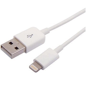 Essentials Lightning / USB kaapeli iPhone 6 / 6S iPad Pro iPad Mini 4 Valkoinen