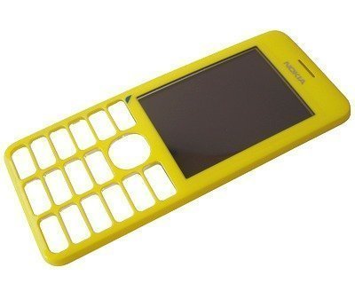 Etupaneeli Nokia 206 Asha yellow