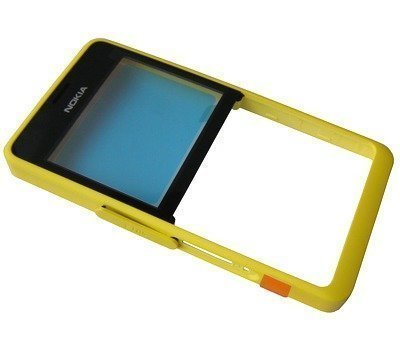 Etupaneeli Nokia 210 Asha Dual SIM yellow