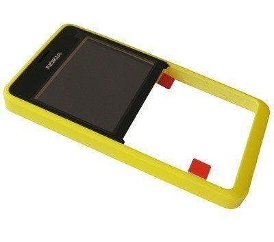 Etupaneeli Nokia 210 Asha yellow