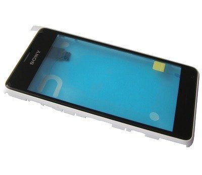 Etupaneeli kosketuspaneelilla Sony D2005/ D2004 Xperia E1/ D2105/ D2104/ D2114 Xperia E1 dual valkoinen