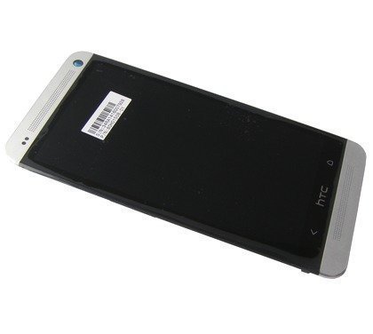 Etupaneeli kosketuspaneelilla and LCD Näyttö HTC One Dual SIM 802w valkoinen Alkuperäinen