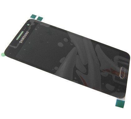 Etupaneeli kosketuspaneelilla and LCD Näyttö Samsung SM-A3009 Galaxy A3 musta Alkuperäinen