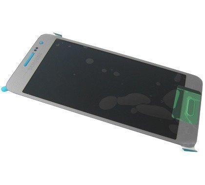 Etupaneeli kosketuspaneelilla and Näyttö Samsung SM-A3009 Galaxy A3 silver Alkuperäinen
