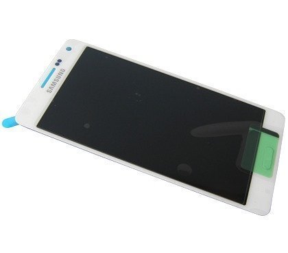 Etupaneeli kosketuspaneelilla and Näyttö Samsung SM-A500F Galaxy A5 valkoinen Alkuperäinen