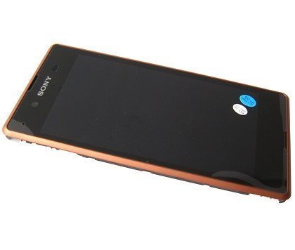 Etupaneeli kosketuspaneelilla and Näyttö Sony D2202 / D2203 / D2206 Xperia E3 copper Alkuperäinen