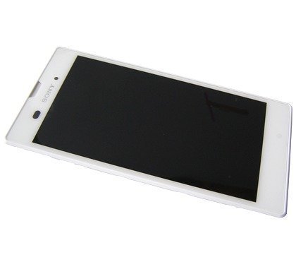Etupaneeli kosketuspaneelilla and Näyttö Sony Xperia T3 D5102 / D5103 / D5106 Xperia T3 LTE valkoinen Alkuperäinen