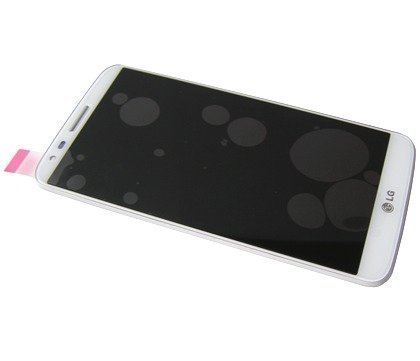 Etupaneeli kosketuspaneelilla and lcd Näyttö LG D802 Optimus G2 valkoinen Alkuperäinen
