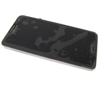 Etupaneeli kosketuspaneelilla and lcd Näyttö Samsung SM-N7505 Galaxy Note 3 Neo LTE+ musta Alkuperäinen