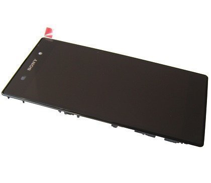 Etupaneeli kosketuspaneelilla and lcd Näyttö Sony C6902/ C6903/ C6906/ C6943 Xperia Z1 musta Alkuperäinen