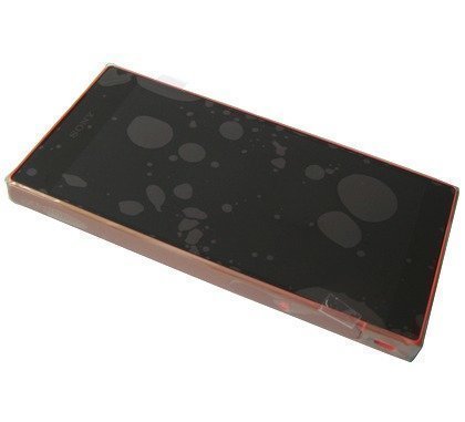 Etupaneeli kosketuspaneelilla ja LCD näytöllä Sony E5803 / E5823 Xperia Z5 Compact Coral / punainenAlkuperäinen