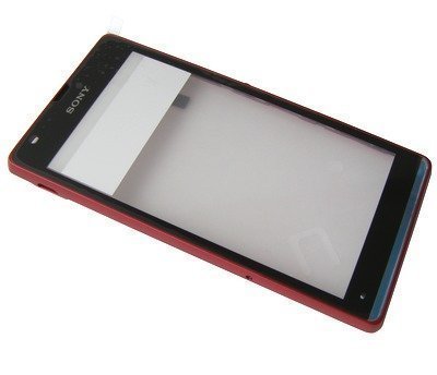 Etupaneeli + tuch screen Sony C5302/ C5303/ C5306 Xperia SP red