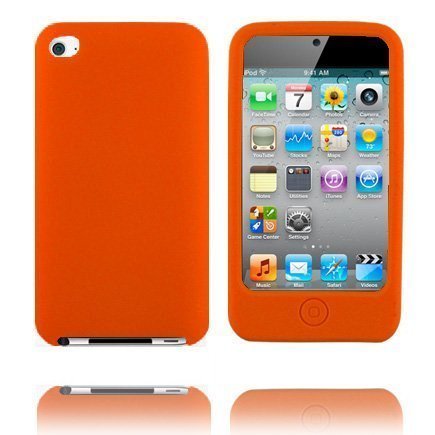 Evolution T4 Oranssi Ipod Touch 4 Silikonikuori