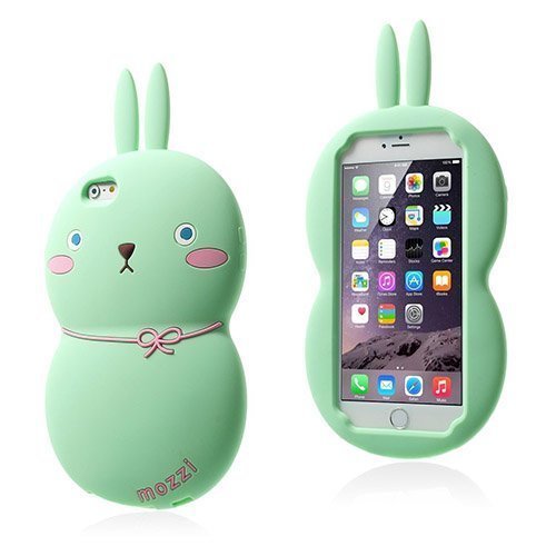 Fat Rabbit Vaaleanvihreä Iphone 6 Plus Suojakuori