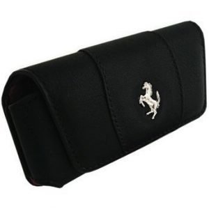 Ferrari GT Modena Horizontal Leather Case for iPhone Black