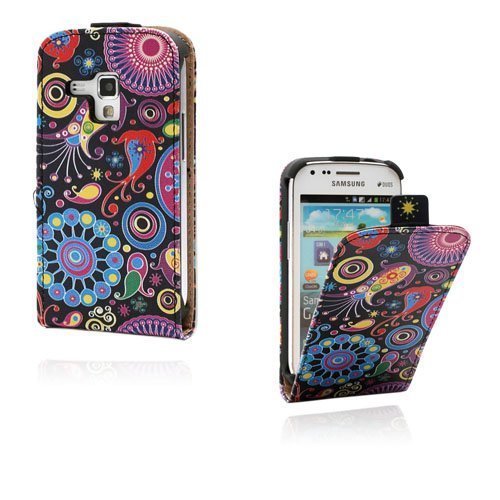 Festival Paisley Flowers Samsung Galaxy Trend Nahkakotelo