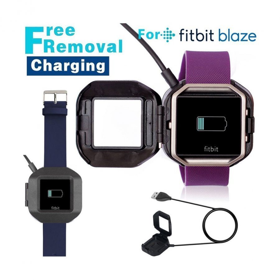 Fitbit Blaze Usb Latausteline Läppä Suojuksella