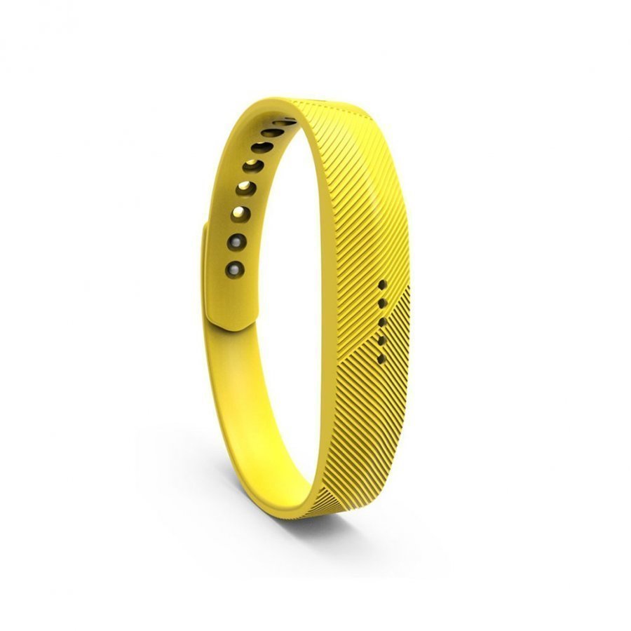 Fitbit Flex 2 Urheilu Silikoni Ranneke Keltainen