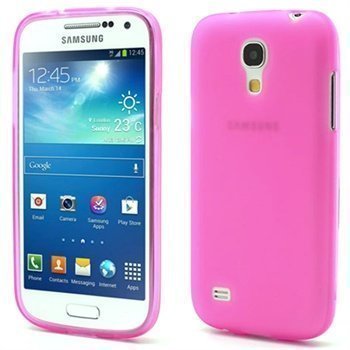 Flex TPU Suojakotelo Samsung Galaxy S4 Mini I9190 I9192 I9195 Kuuma Pinkki