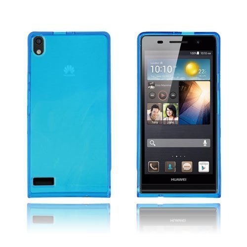 Flexcase Sininen Huawei Ascend P6 Suojakuori