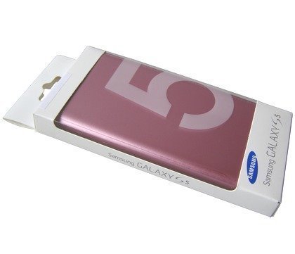 Flip kansi EF-WG900BPEGWW Samsung SM-G900F Galaxy S5 pink