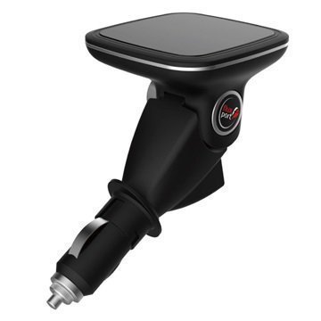 FluxPort Qi Wireless Car Charger Black