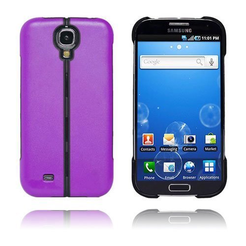 Folding Case Violetti Samsung Galaxy S4 Suojakuori