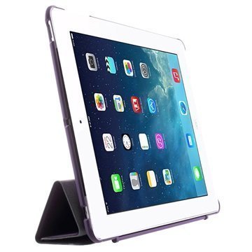 Four-Fold Smart Suojakotelo iPad 2 iPad 3 iPad 4 Violetti