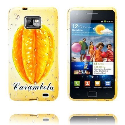 Fresh Fruit Casambola Samsung I9100 Galaxy S2 Silikonikuori
