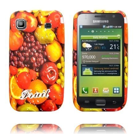 Fresh Fruit Hedelmät Samsung Galaxy S Silikonikuori