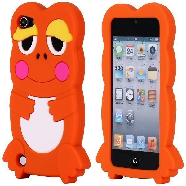 Froggy Oranssi Ipod Touch 5 Silikonikuori