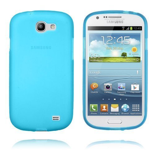 Frosted Sininen Samsung Galaxy Express Suojakotelo