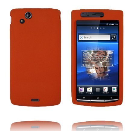 Full Soft Shell Oranssi Sony Ericsson Xperia Arc Suojakuori