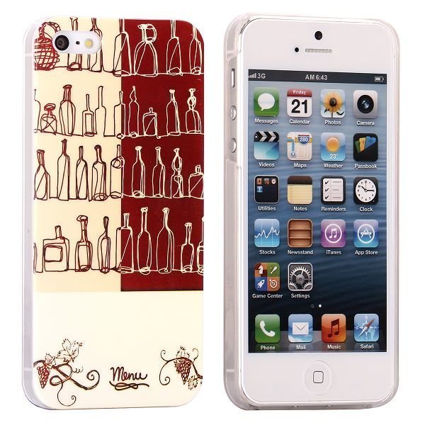 Funcover Pullo Iphone 5 Suojakuori