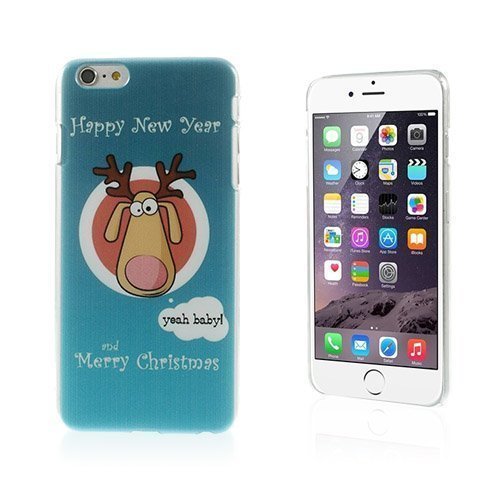 Funny Christmas Happy New Deers Iphone 6 Plus Suojakuori